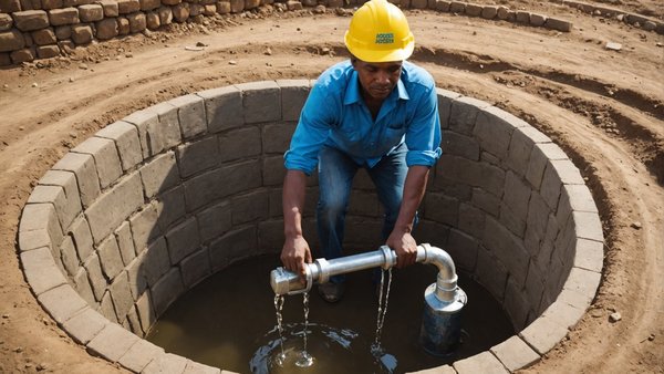 Accès à l'eau propre: la mission de well solidarity construction de puits