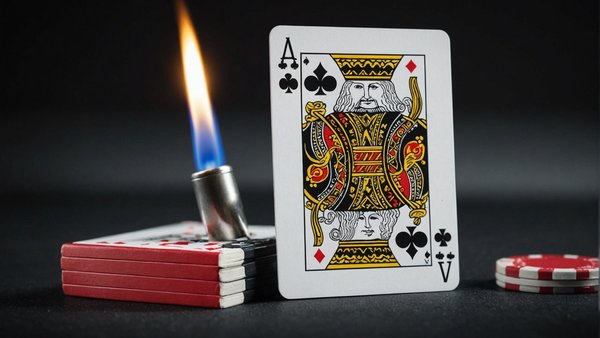 Briquet carte poker : un design unique